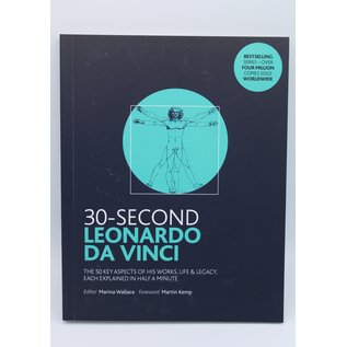 Paperback Wallace, Marina: 30-Second Leonardo Da Vinci