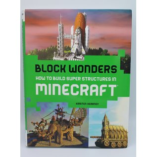 Paperback Kearney, Kirsten: Block Wonders: How to Build Super Structures in Minecraft