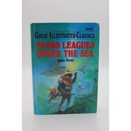 Hardcover Verne,Jules: 20,000 Leagues Under the Sea (Great Illustrated Classics)