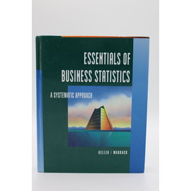 Hardcover Keller, Gerald: Essentials of Business Statistics - A Systematic Approach