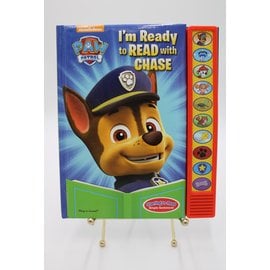 Hardcover Paw Patrol - I'm Ready to Read with Chase Sound Book - Play-A-Sound