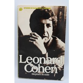 Paperback Scobie, Stephen: Leonard Cohen (Studies in Canadian literature ; 12)