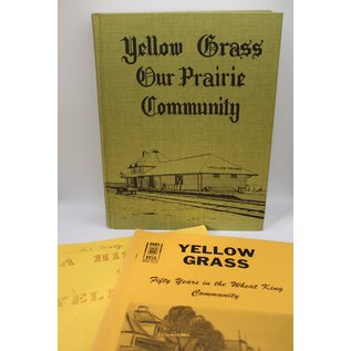 Set Yellow Grass 3 pack - Yellow Grass Our Prairie Community, plus 2 booklets