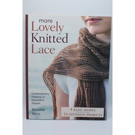 Paperback Nico, Brooke: More Lovely Knitted Lace: Contemporary Patterns in Geometric Shapes