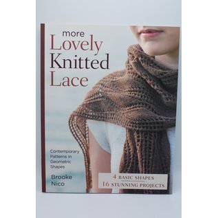 Paperback Nico, Brooke: More Lovely Knitted Lace: Contemporary Patterns in Geometric Shapes