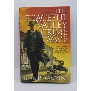 Hardcover Pronzini, Bill: The Peaceful Valley Crime Wave