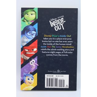 Trade Paperback Francis, Suzanne: Inside Out: The Junior Novelization (Disney/Pixar Inside Out)