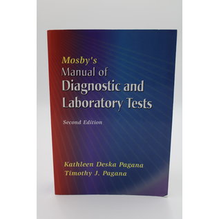 Paperback Pagana/Pagana: Mosby's Manual of Diagnostic and Laboratory Tests