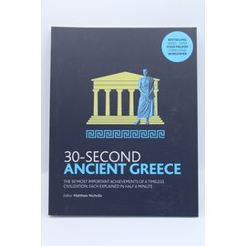 Paperback Nicholls, Matthew: 30-Second Ancient Greece