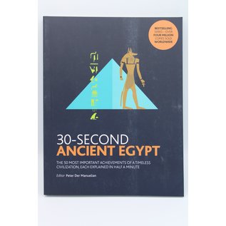 Paperback Manuellan, Peter Der: 30-second: Ancient Egypt
