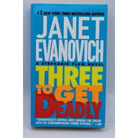 Mass Market Paperback Evanovich, Janet: Three to Get Deadly (Stephanie Plum, #3)
