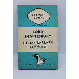 Mass Market Paperback Hammond, J. L. / Hammond, Barbara: Lord Shaftesbury