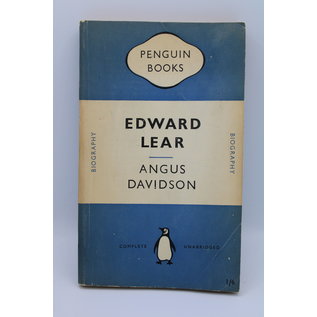 Mass Market Paperback Davidson, Angus: Edward Lear