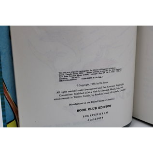 Hardcover Book Club Edition Seuss, Dr.: Happy Birthday to You!