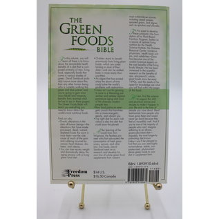 Paperback Sandoval, David: The Green Foods Bible: Everything You Need to Know about Barley Grass, Wheatgrass, Kamut, Chlorella, Spirulina and More