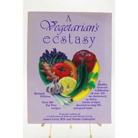 Paperback Levin, James/Cederquist, Natalie: A Vegetarians Ecstasy