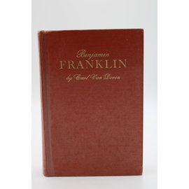 Hardcover Doren, Carl Van: Benjamin Franklin, a Biography