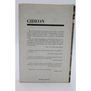 Hardcover Book Club Edition Marric, J.J.: Gideon's March (Gideon, #8)