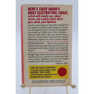 Mass Market Paperback Spillane, Mickey: The By-Pass Control (Tiger Mann #4)