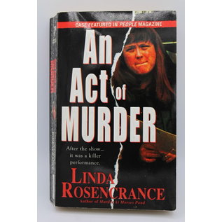 Mass Market Paperback Rosencrance, Linda: An Act Of Murder