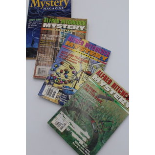 Set Alfred Hitchcock's Mystery Magazines (Various editions 1992-1999) lot of 14