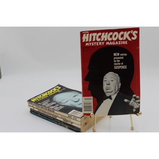 Set Alfred Hitchcock's Mystery Magazines (Various editions 1977-1989) lot of 6