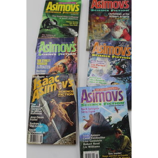 Set Isaac Asimov's Science Fiction Magazines (Various Editions 1979-2020) lot of 6
