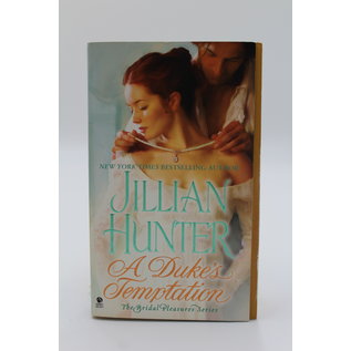 Mass Market Paperback Hunter, Jillian: A Duke's Temptation (Boscastle #10; The Bridal Pleasures #1)