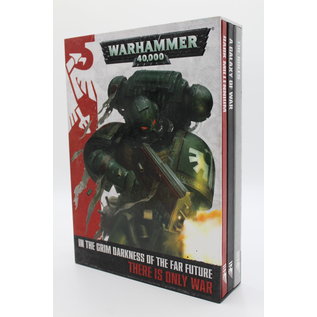 Box Set Games Workshop: Warhammer 40,000 Box Set (A Galaxy of War, Dark Millennium, The Rules)