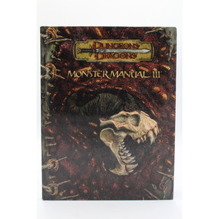 Hardcover Dungeons & Dragons 3.5 Edition: Monster Manual III (3.5 Supplement)