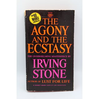 Mass Market Paperback Stone, Irving: The Agony and the Ecstasy: A Biographical Novel of Michelangelo