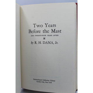 Dana, Richard Henry Jr.: Two Years Before the Mast
