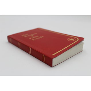 Leatherette Gideons International: New Testament Psalms Proverbs (pocket red leatherette)