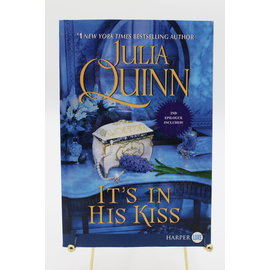 Trade Paperback Quinn, Julia: It's in His Kiss LARGE PRINT (Bridgertons #7)