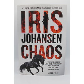 Hardcover Johansen, Iris: Chaos (LARGE PRINT)