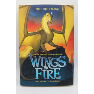 Hardcover T. Sutherland, Tui: Darkness of Dragons (Wings of Fire #10)