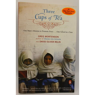 Trade Paperback Mortenson, Greg: Three Cups of Tea: One Man's Mission to Promote Peace ... One School at a Time
