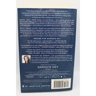 Trade Paperback de Rosnay, Tatiana: Sarah's Key