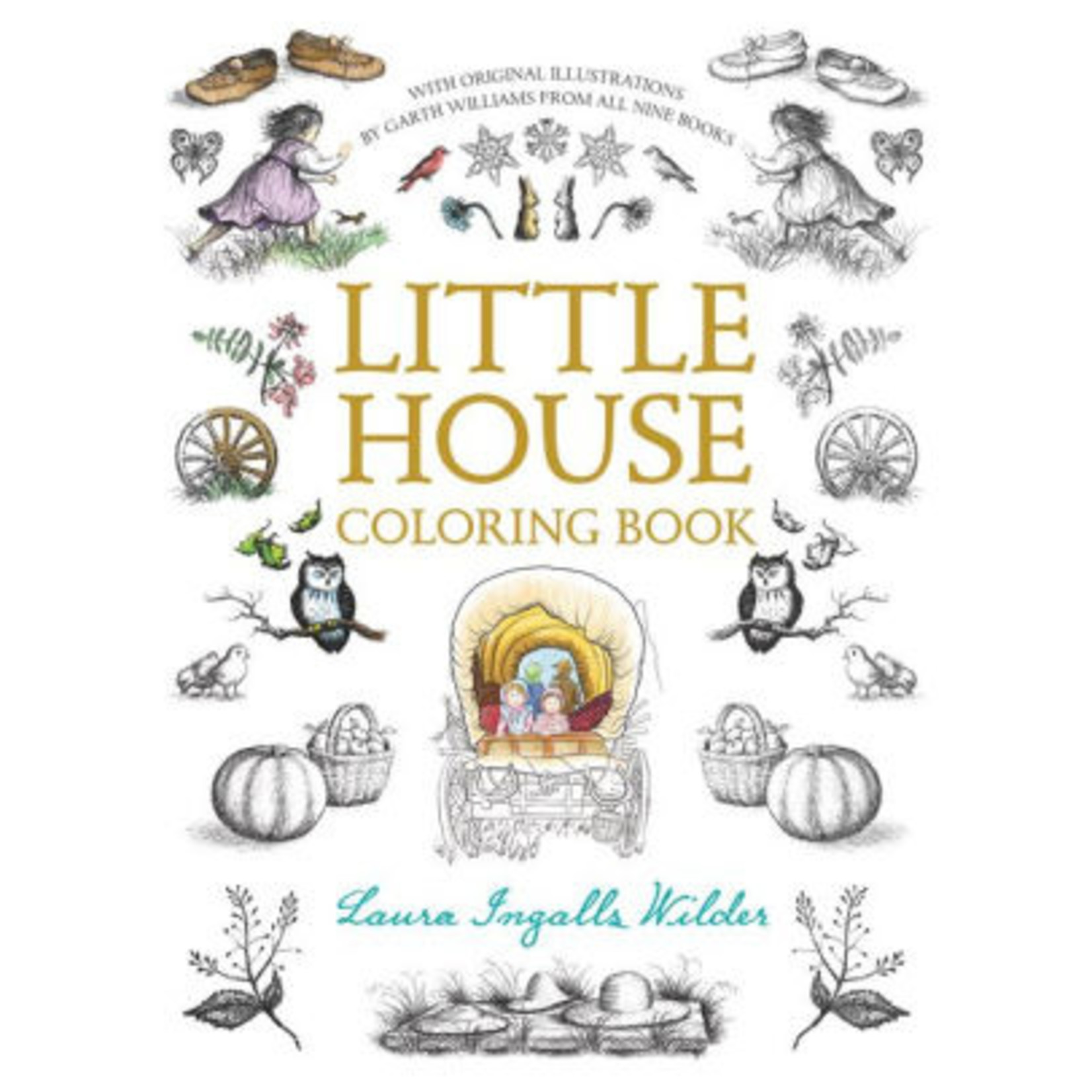 Harper Collins Little House Coloring Book