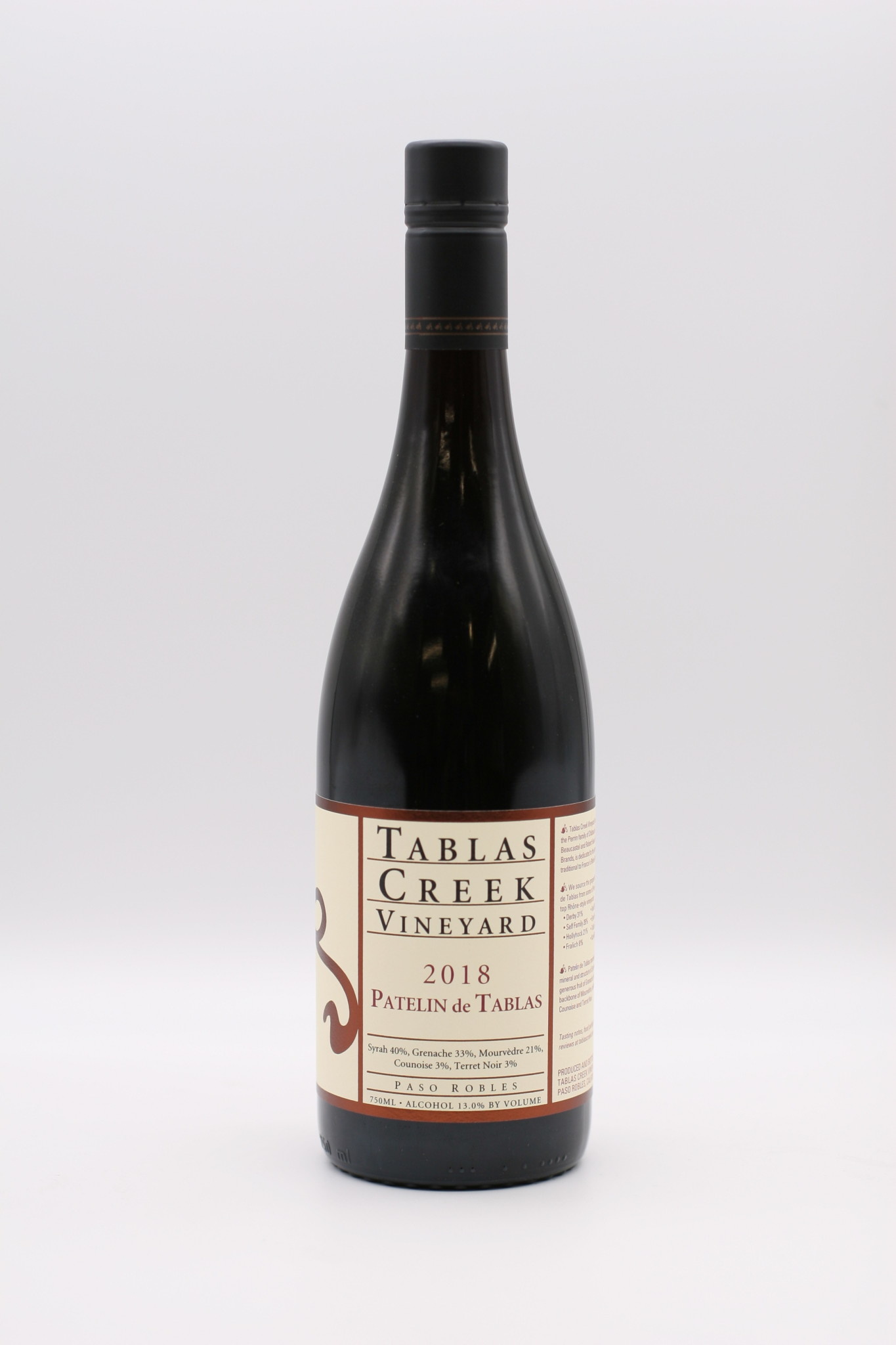 Tablas Creek Vineyard, Patelin de Tablas Paso Robles Cork and Key