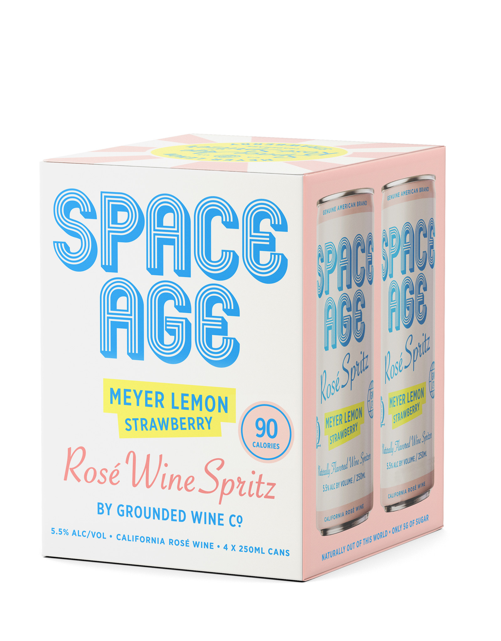 Space Age Space Age Rose Spritzer Can 4 Pack