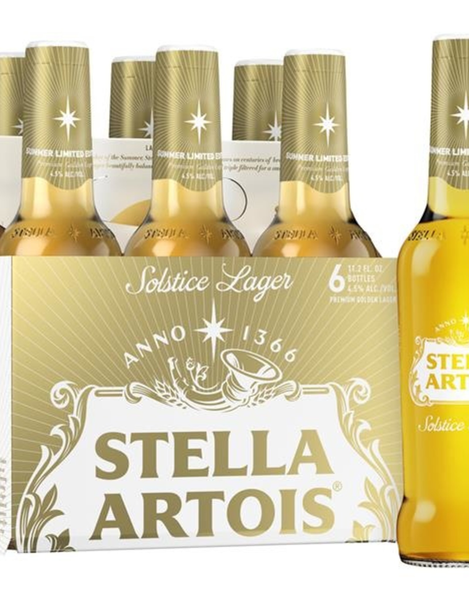 Stella Artois Solstice Lager 6x11.2 oz bottles