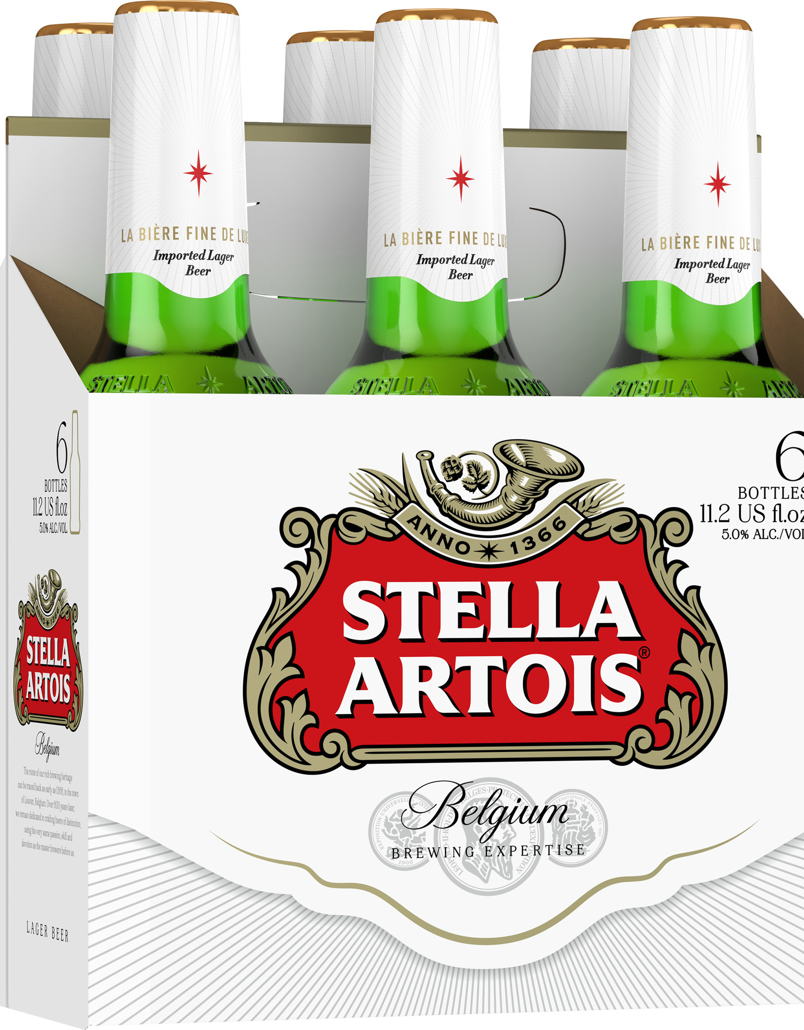 Stella Artois 6x11.2 oz bottles
