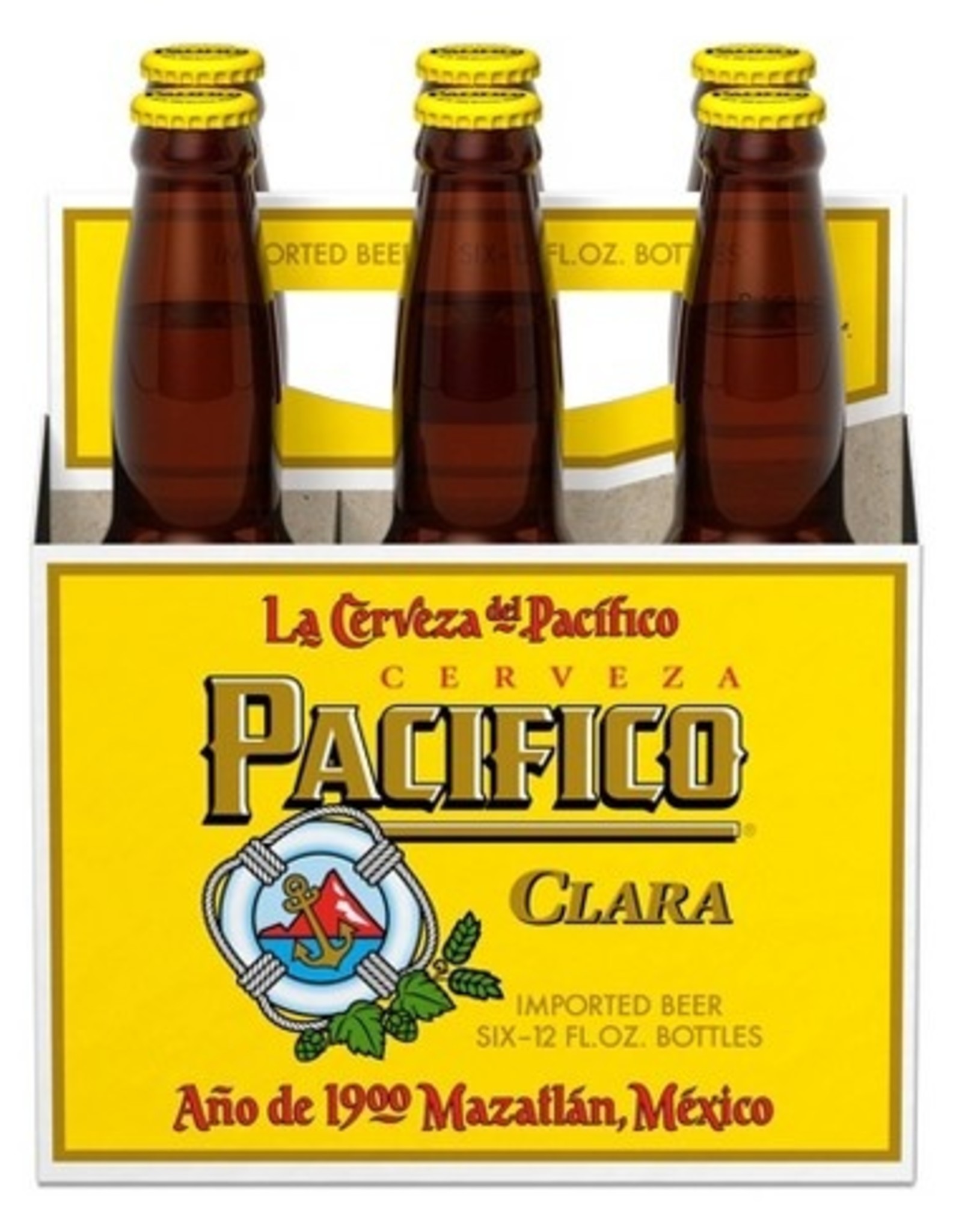 Pacifico Clara 6x12 oz bottles