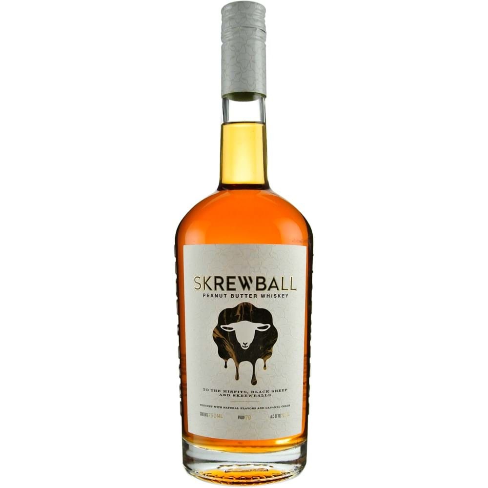 Skrewball Peanut Butter Whiskey 750ML Cork and Key