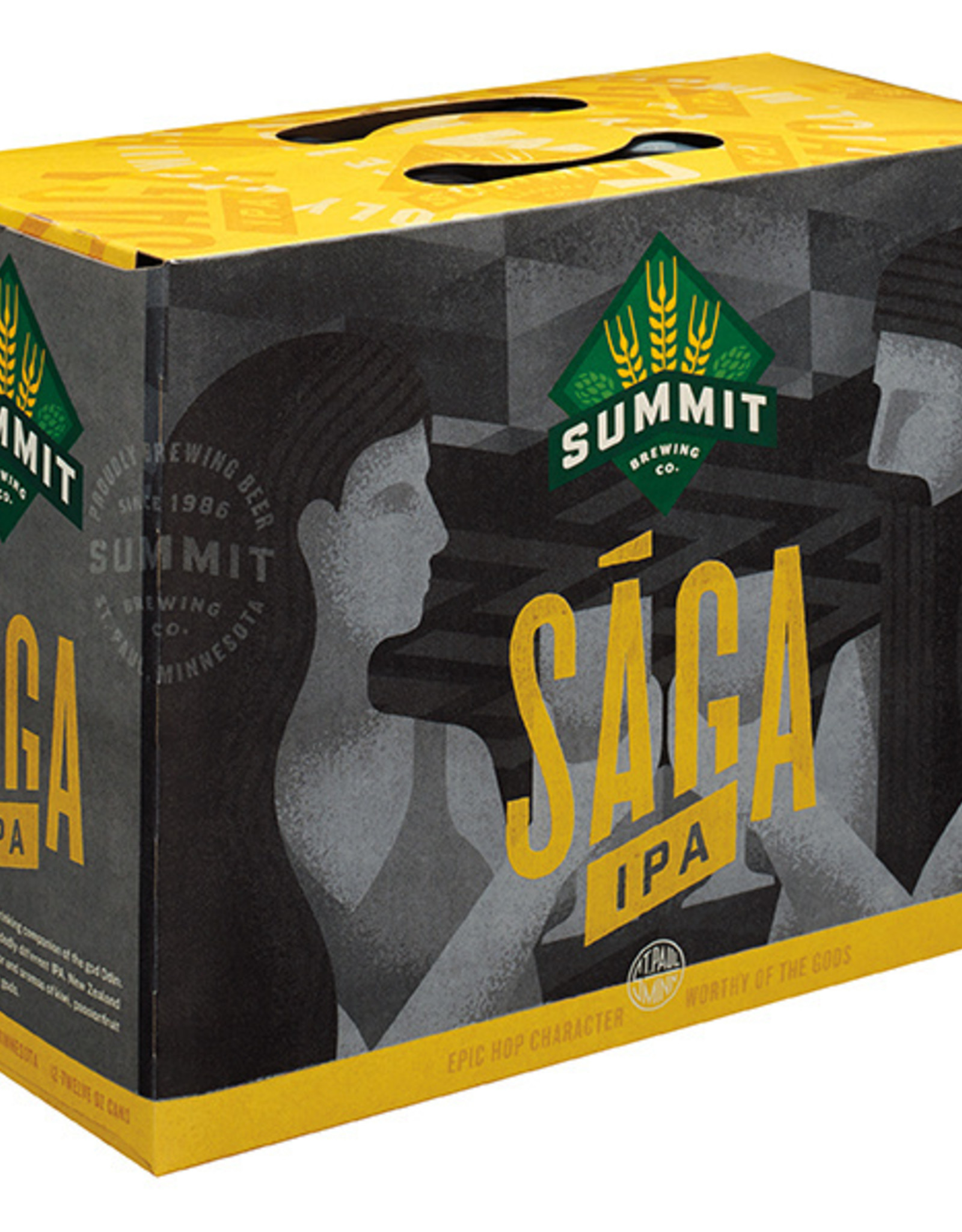 Summit Saga Hazy IPA 12x12 oz cans
