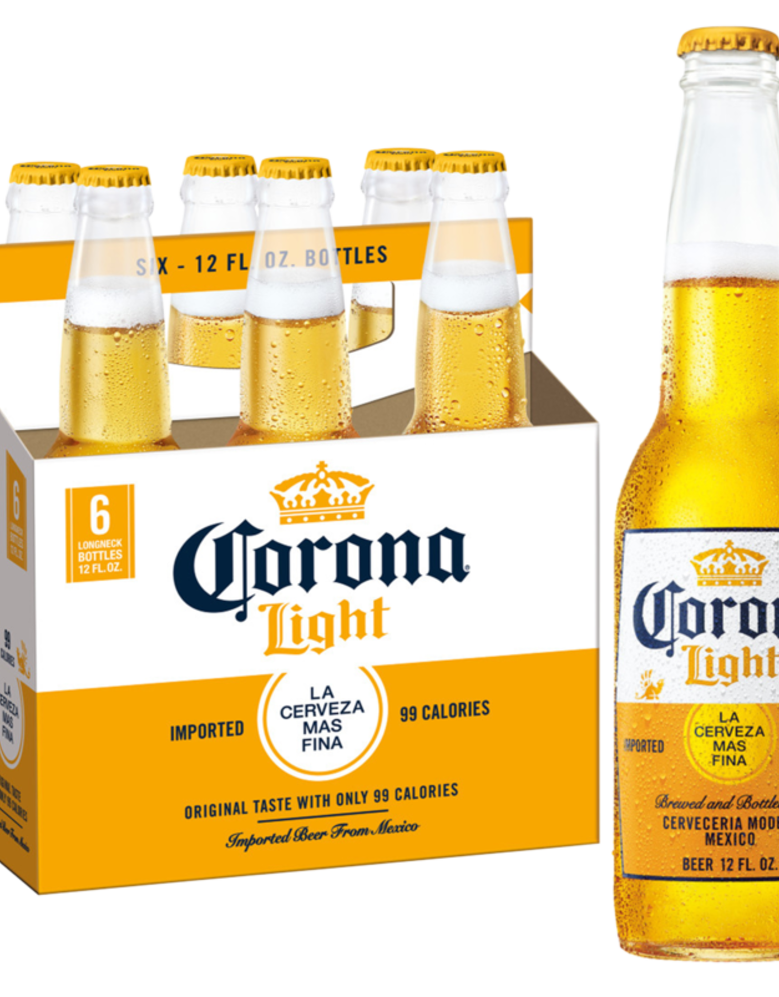 Corona Light 6x12 oz bottles