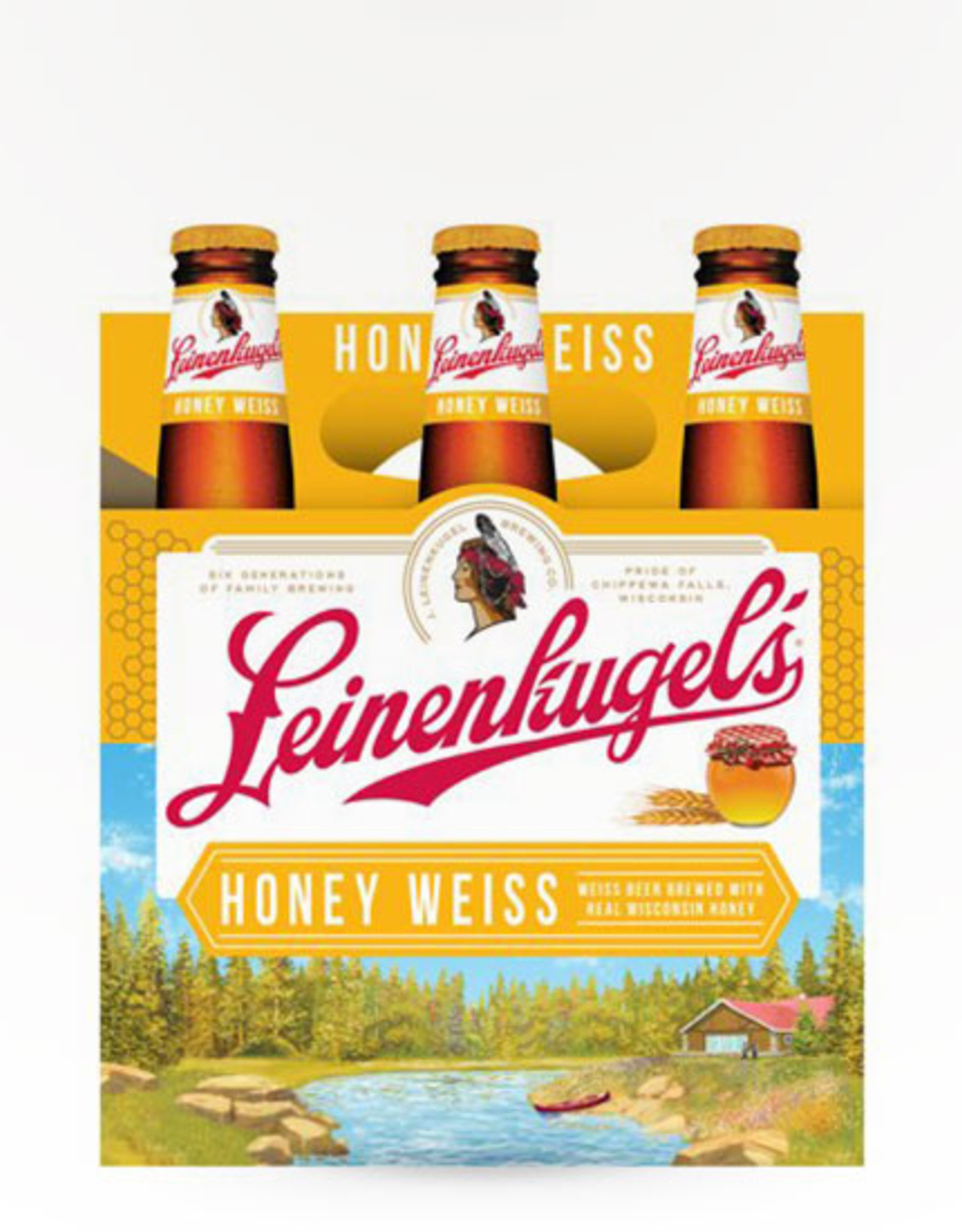 Leinenkugel’s Honey Weiss 6x12 oz bottles