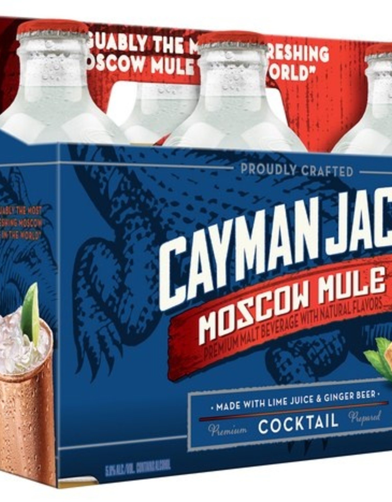 cayman jack moscow mule calories