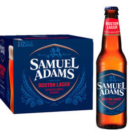Samuel Adams Boston Lager 12x12 oz bottles